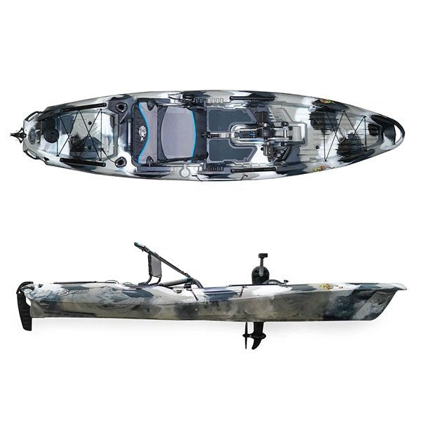 3 Waters Big Fish 120 PDL Fishing Kayak 49.9kg
