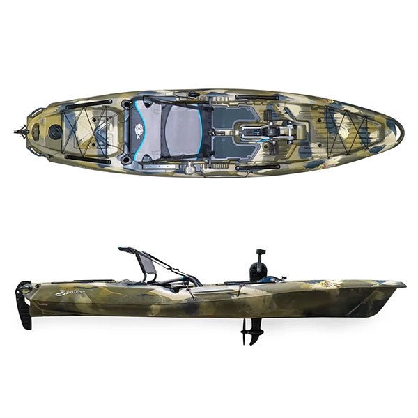 3 Waters Big Fish 120 PDL Fishing Kayak 49.9kg