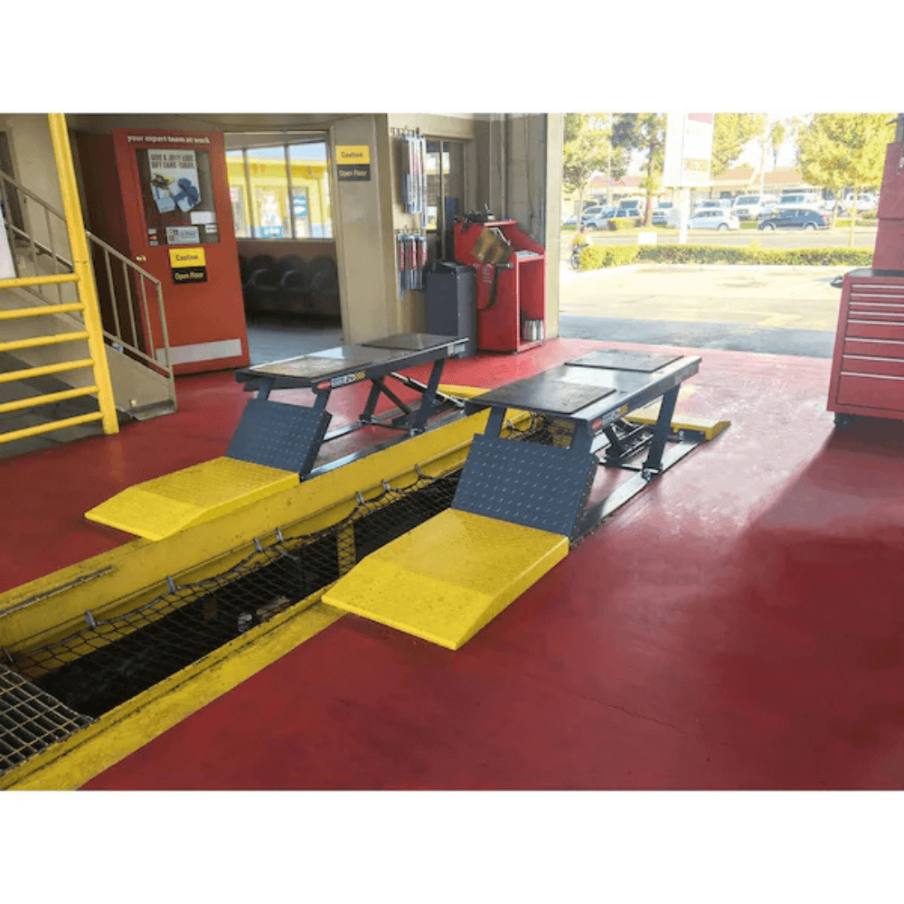 P-9000LT Low-Rise Pit-Style Car Lift 2m x 1m