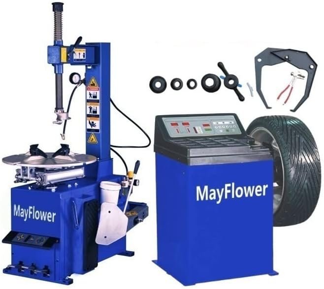 Tire Changer Wheel Balancer Machine Combo 806B & 70D 243.1kg
