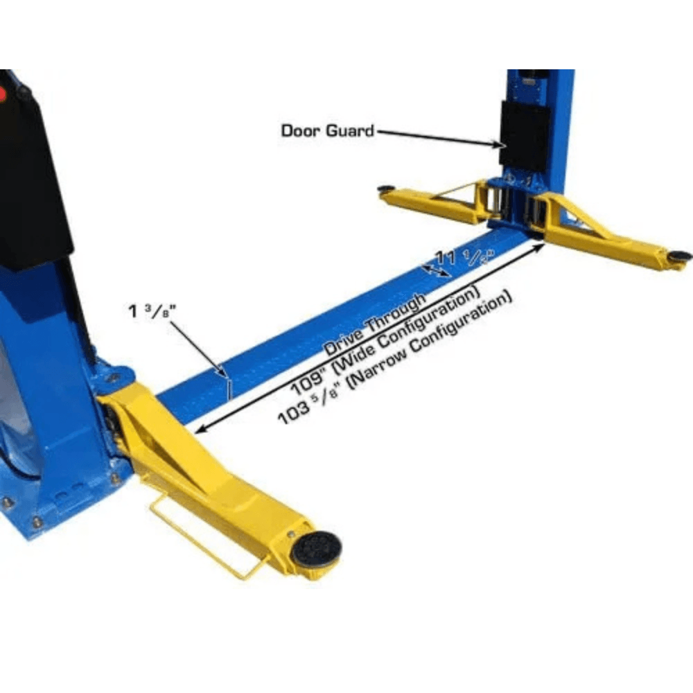Atlas BP12000X Heavy Duty Baseplate 2-Post Lift 5443kg