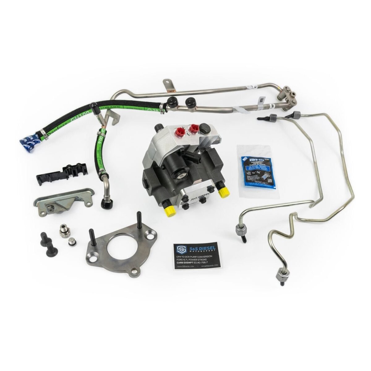 S&S Diesel Motorsport Ford 6.7L CP4 to DCR Pump Conversion