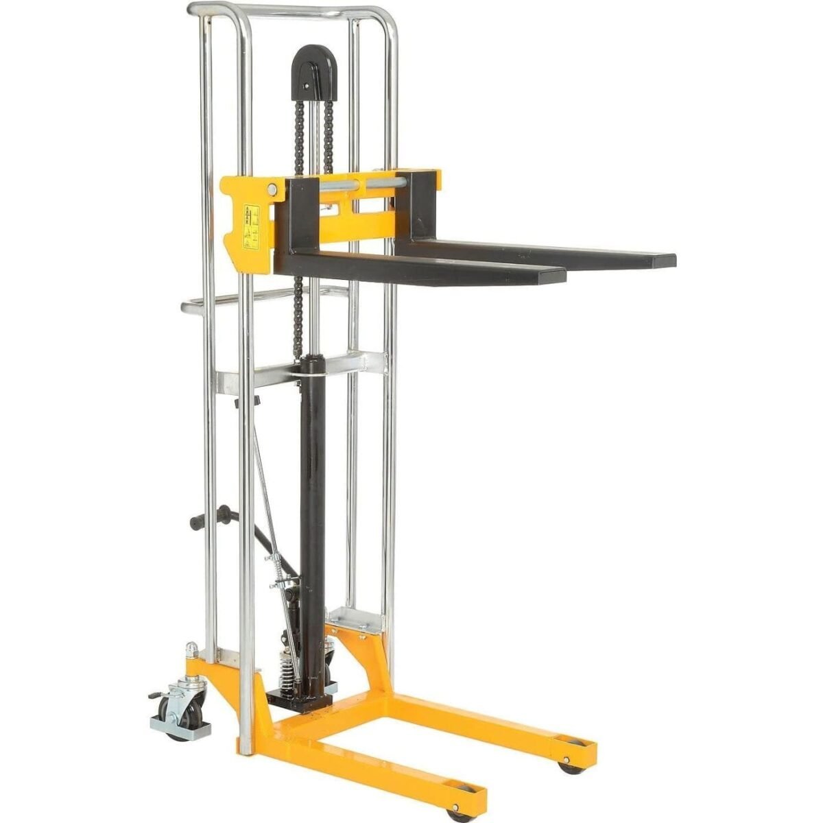 Global Industrial 988935 Manual Lift Stacker 84.8kg