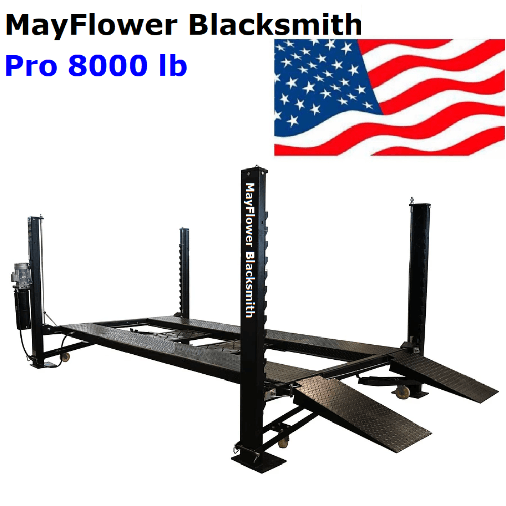 Mayflower Blacksmith Pro 8000 4-Post Car Lift 3628.7kg