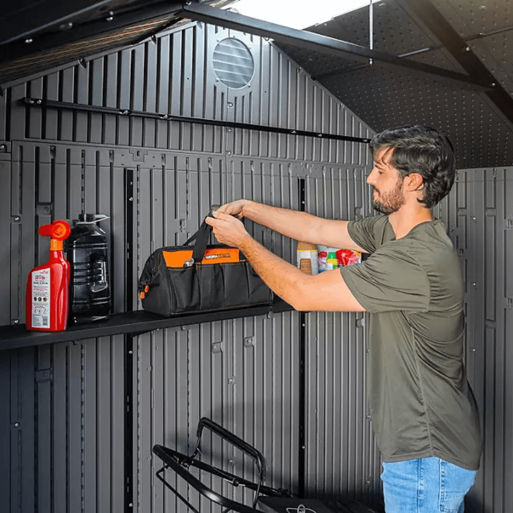 Lifetime Outdoor Storage Shed 3.05m x 2.44m