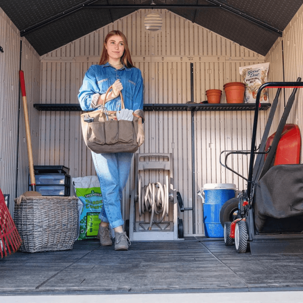 Lifetime Outdoor Storage Shed 2.4m x 3m