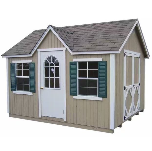 Little Cottage Classic Wood Panelized Storage Shed 3.7m x 3m