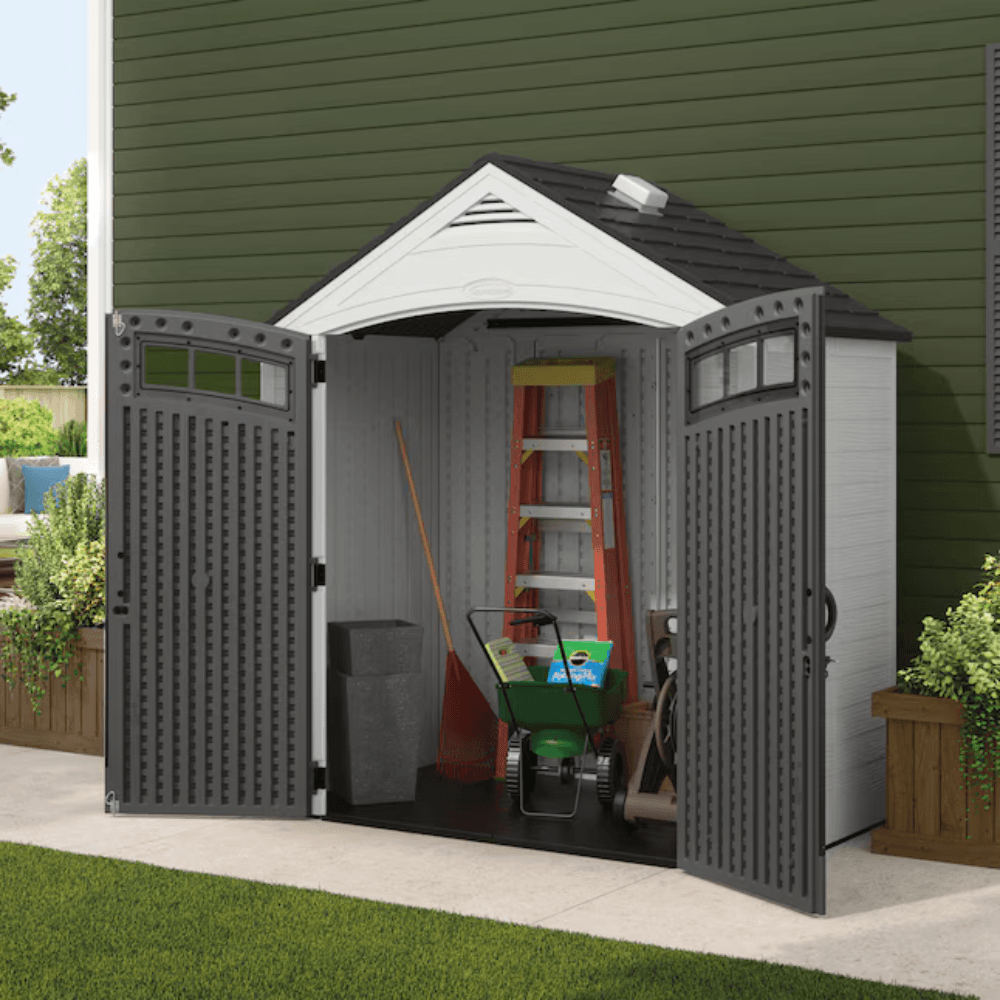 Suncast Vista 2.1m x 1.2m Resin Storage Shed 85kg