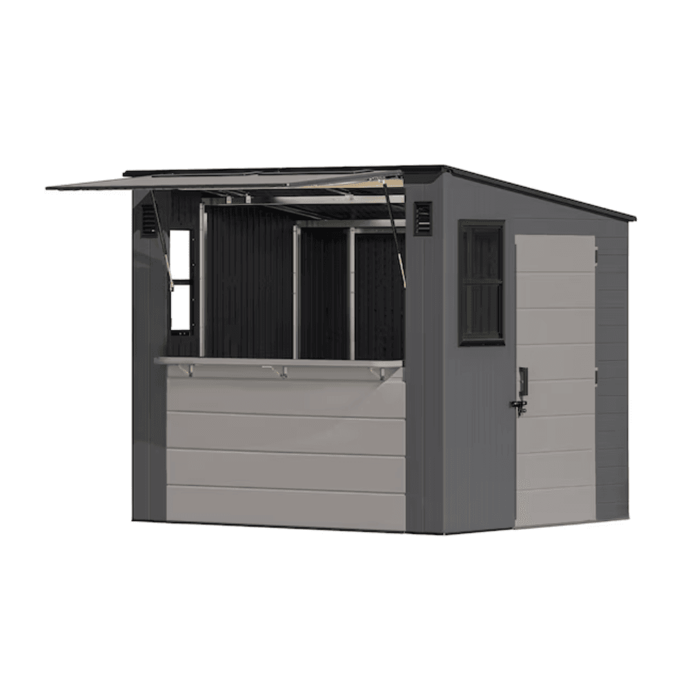 Suncast Cabana Outdoor Storage Shed With Floor 2.4m x 2.1m