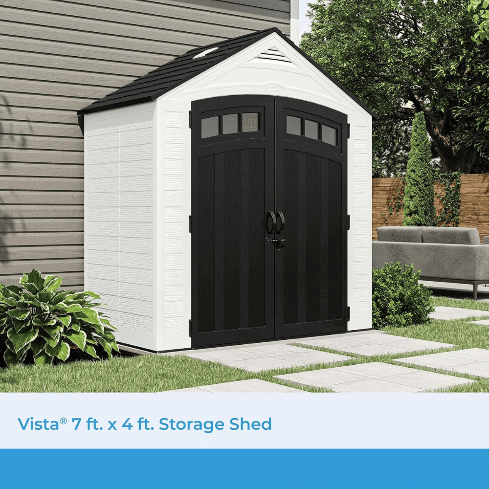 Suncast Vista Resin Storage Shed 2.24m x 1.24m