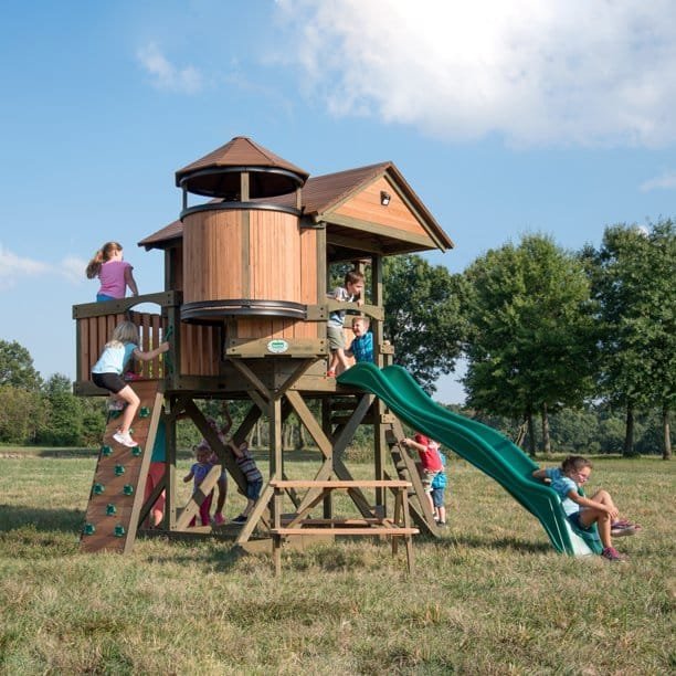 Backyard Discovery Eagles Nest Wooden Playhouse