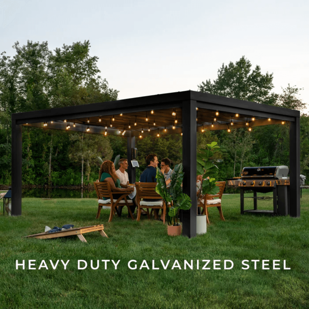 Backyard Discovery Trenton 4.9x3.7m Steel Pergola
