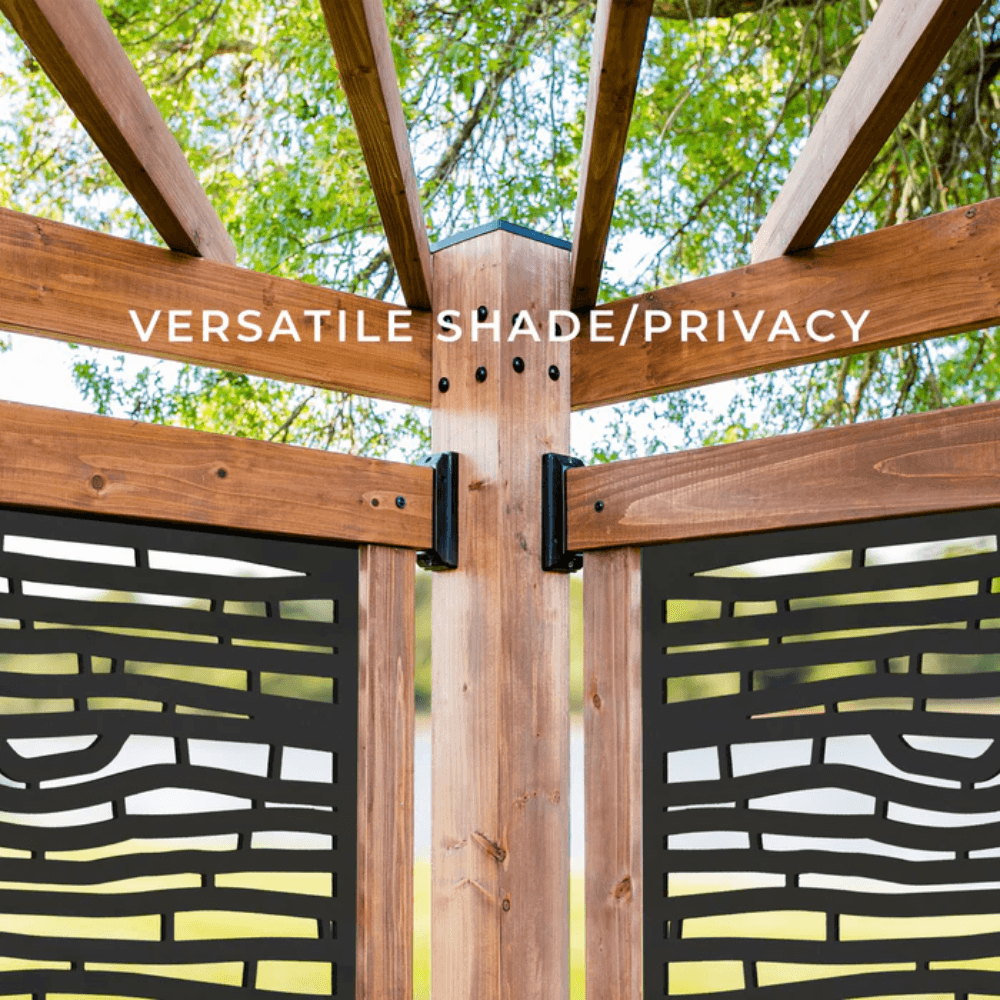 Backyard Discovery Verona Cedar Cabana Pergola 3.91m x 2.92m