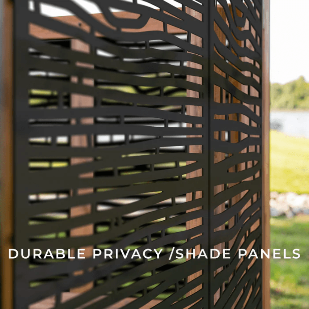 Backyard Discovery Verona Cedar Cabana Pergola 3.91m x 2.92m