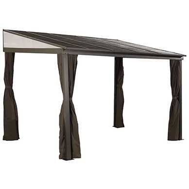 Sojag Portland No.53 Wall Gazebo Steel Roof 3x3.7m