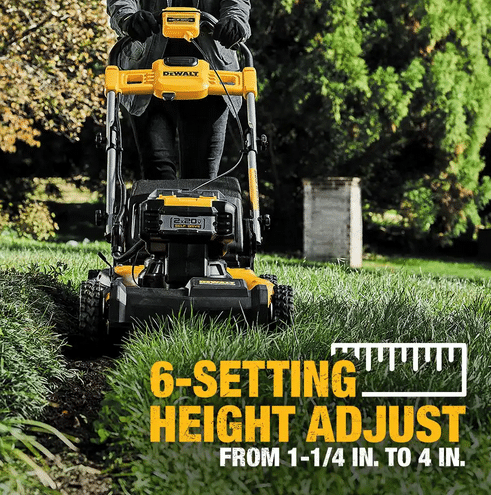 Cordless Self Propelled Lawn Mower Combo Kit 54.6cm