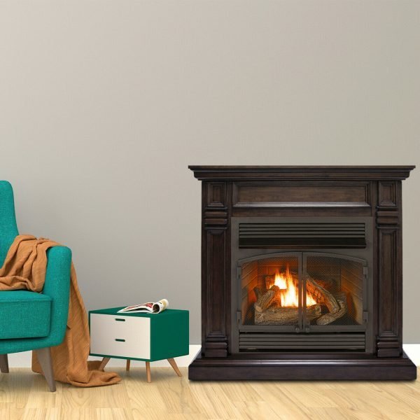 Duluth Forge Dual Fuel Ventless Fireplace 111.8cm x 111.8cm