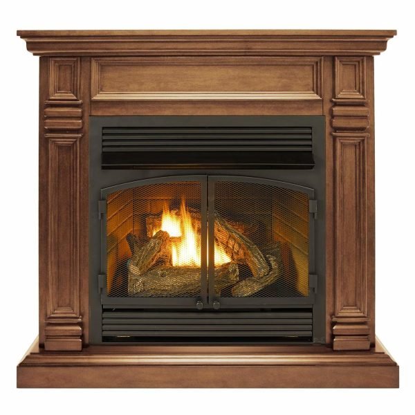 Duluth Forge DFS-400T-2TA Ventless Gas Fireplace Toasted Almond 111.8cm x 40cm