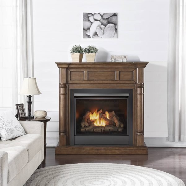 Duluth Forge FDI32R-M-WN Ventless Gas Fireplace 1.4m x 54.6cm
