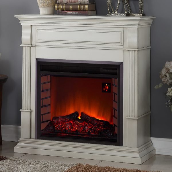 Duluth Forge EL1350-2-AW Electric Fireplace 4600 BTU