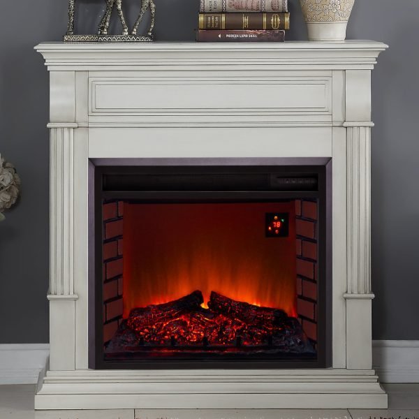 Duluth Forge EL1350-2-AW Electric Fireplace 4600 BTU