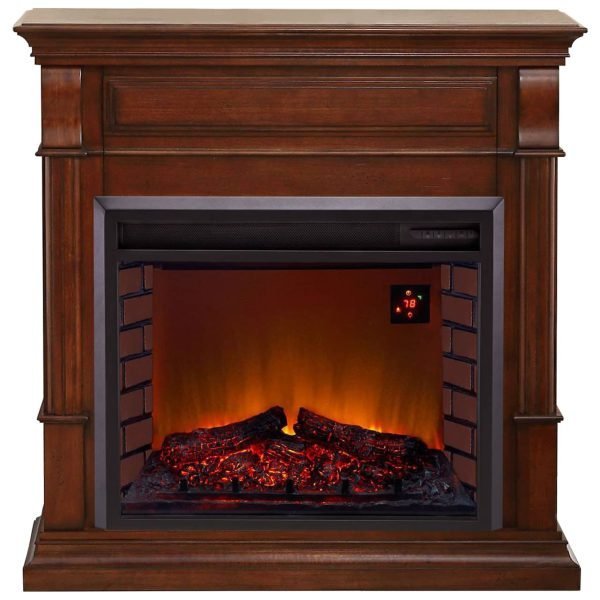 Duluth Forge EL1350-4-AS Electric Fireplace Apple Spice