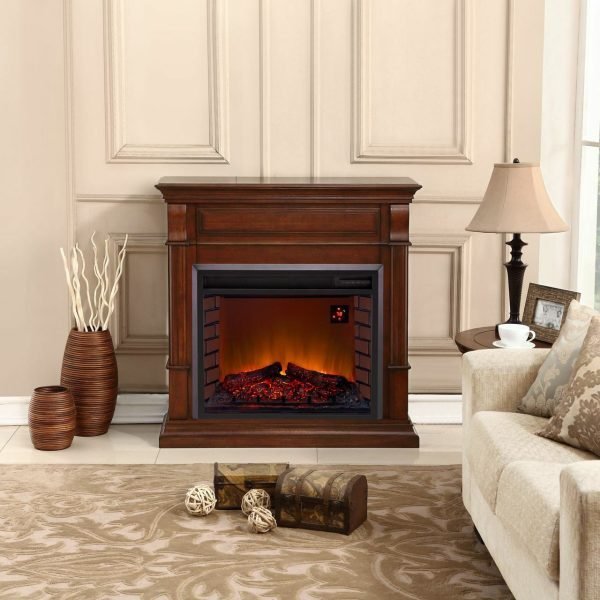 Duluth Forge EL1350-4-AS Electric Fireplace Apple Spice