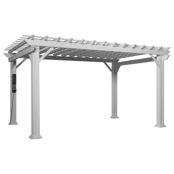 Hawthorne Traditional Steel Pergola 4.3m x 3.7m