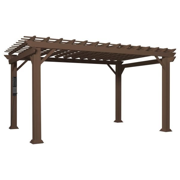 Ashford Traditional Steel Pergola 4.3m x 3.7m