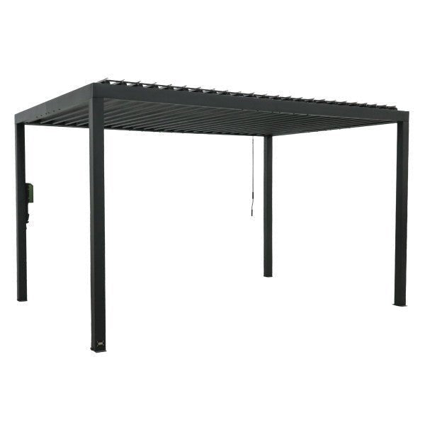 Somerville Pergola Barnwood Stain 4.3m x 3m