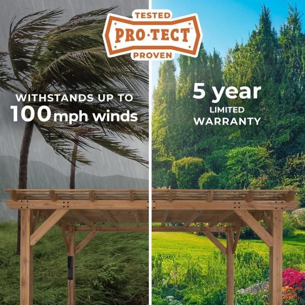 Delray 4.3m x 3m Pergola