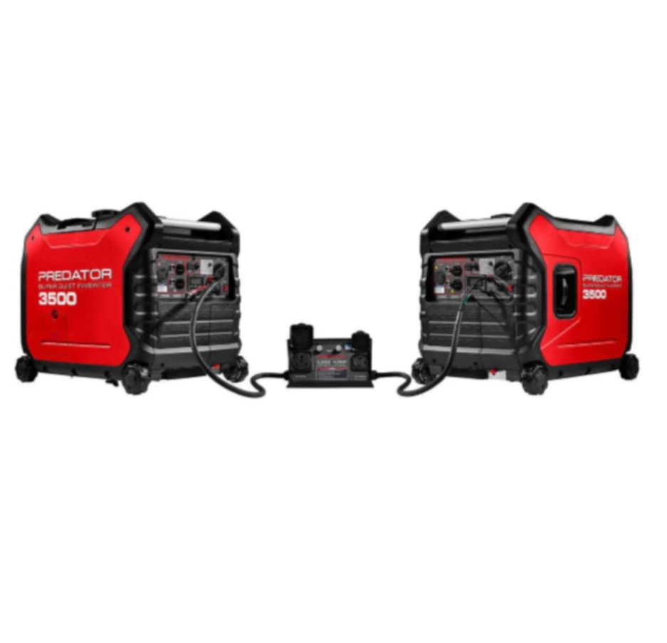 Predator 3500 Watt Dual-Fuel Super Quiet Inverter Generator 40.8kg