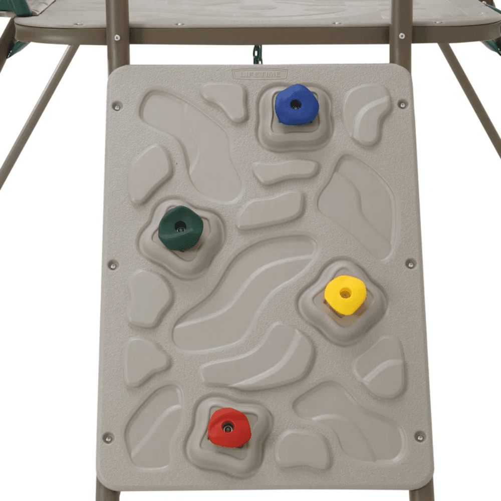 Lifetime Climb & Slide Kids Playset Swing Set 2.44m Slide