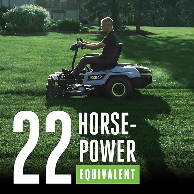 EGO POWER+ Z6 e-STEER 106.7cm Zero Turn Riding Mower