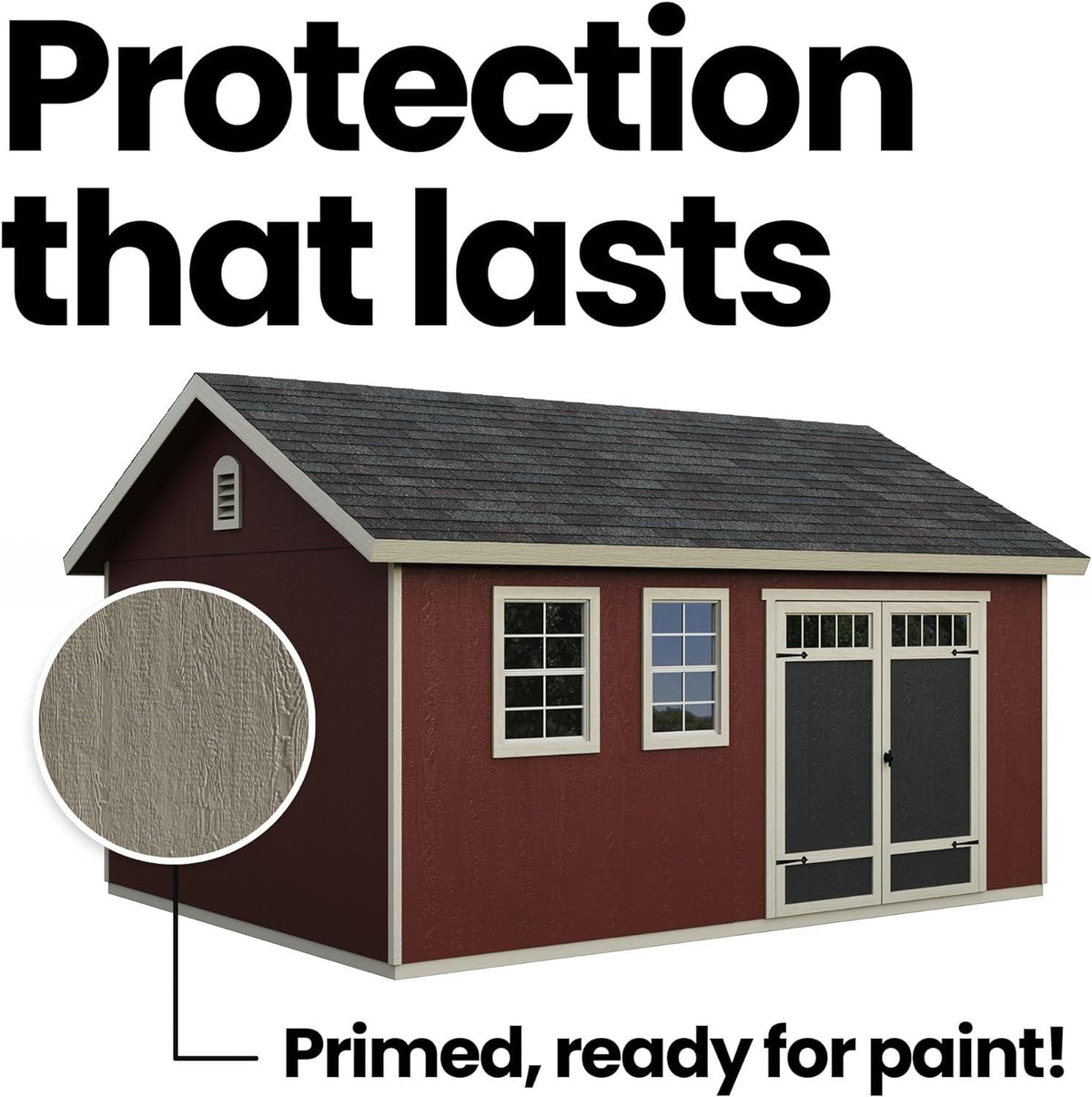 Handy Home Products Scarsdale 3.7x4.9m Wooden Storage Shed