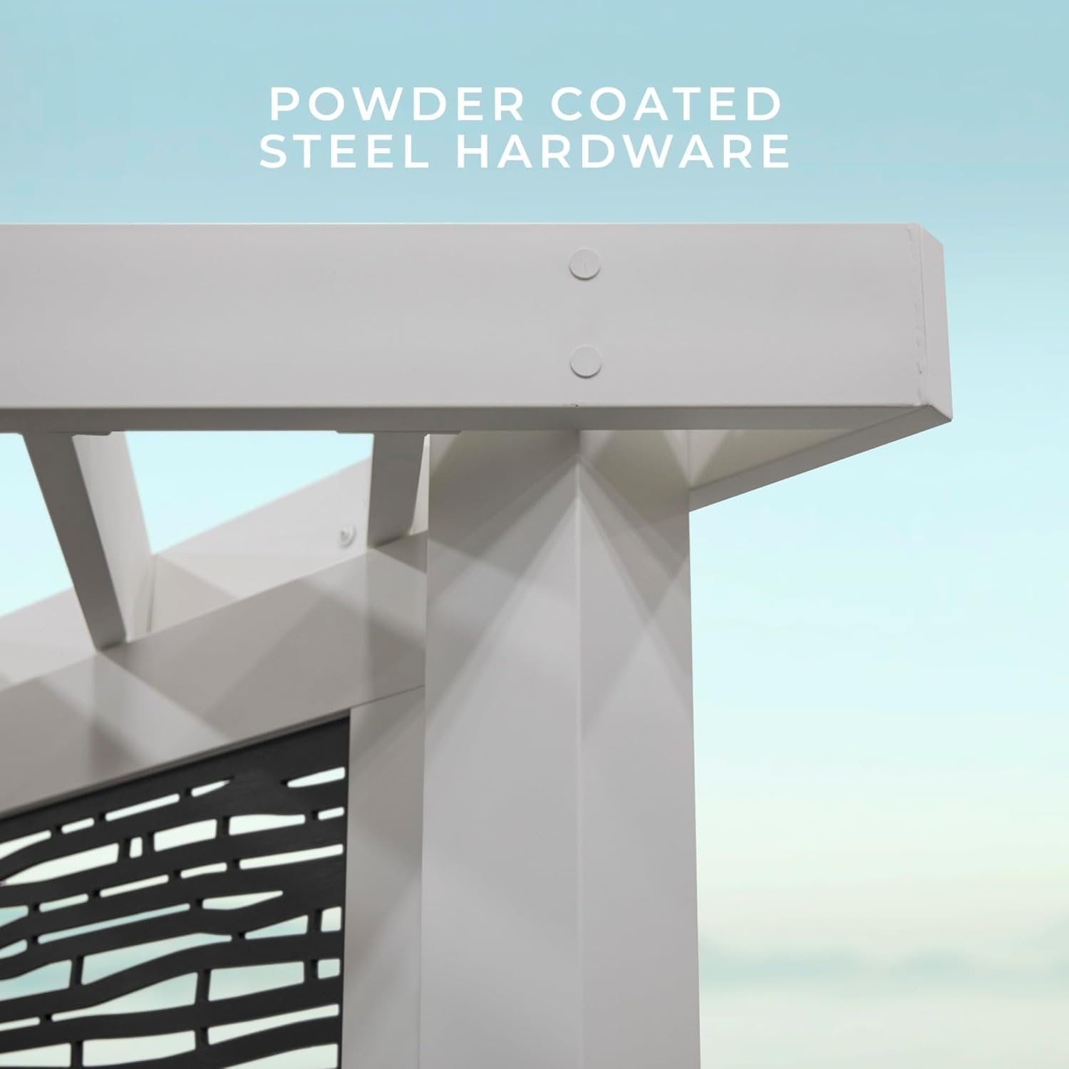 Backyard Discovery Ridgedale Steel Cabana Pergola 2.4m x 2.4m