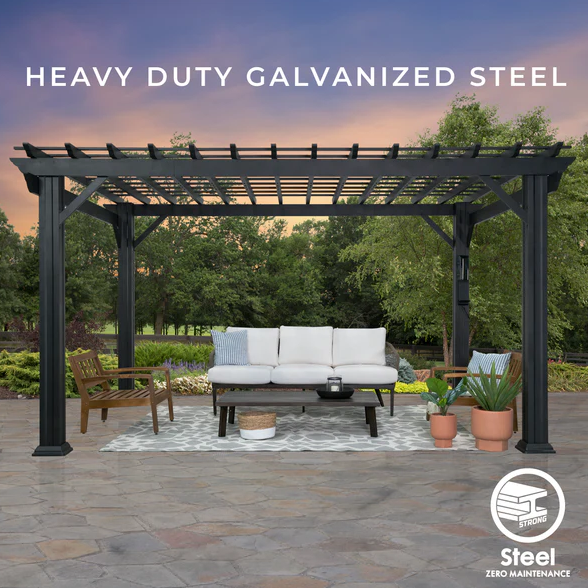 Backyard Discovery Stratford Traditional Pergola 3.66m x 3.05m