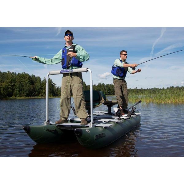 Sea Eagle 375fc FoldCat Inflatable Pontoon Boat 21.8kg