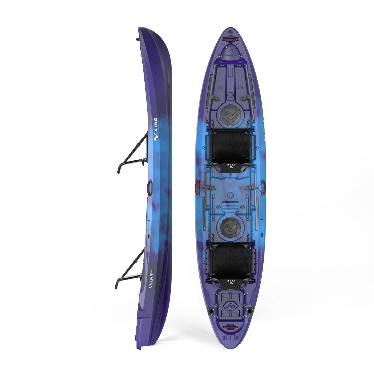 Vibe Kayaks Yellowfin 130T Tandem Fishing Kayak 3.96m x 88.9cm