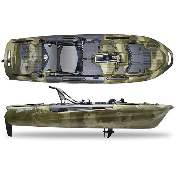 3 Waters Big Fish 108 Pedal Drive Fishing Kayak 3.35m x 96.5cm