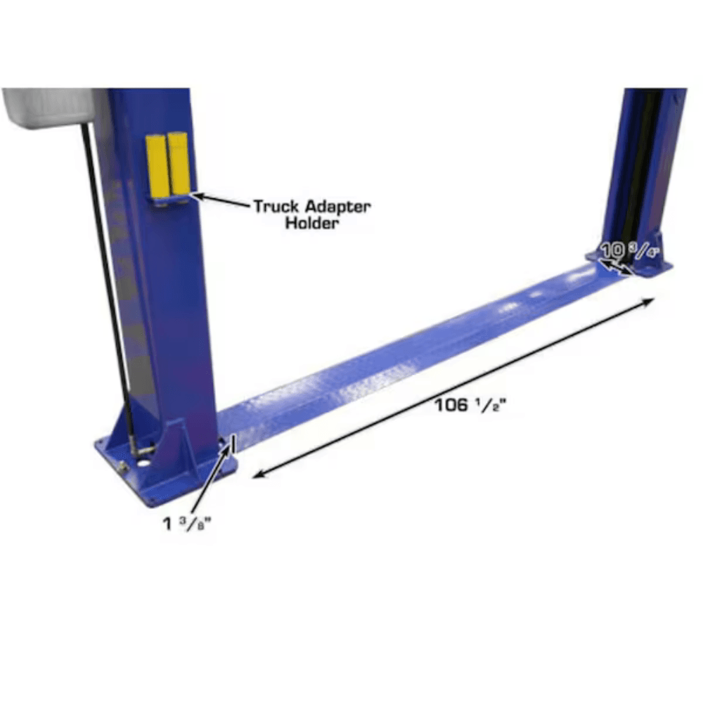 Atlas 9KBPX Baseplate 2-Post Car Lift 4082.3kg