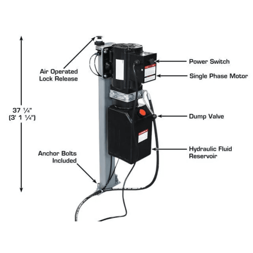 BendPak LR-60 Low-Rise Lift 2721.6kg