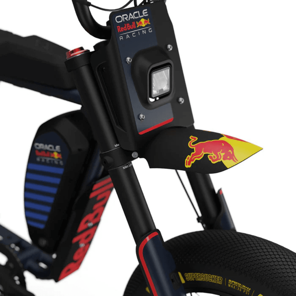 SUPER73 Oracle Red Bull Racing R Adventure Electric Bike 1.78m x 72.4cm