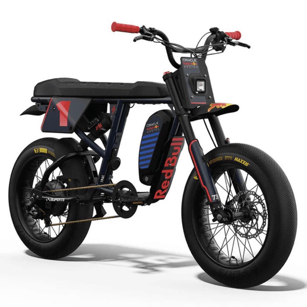 SUPER73 Oracle Red Bull Racing R Adventure Series Electric Bicycle 177.8cm x 72.4cm