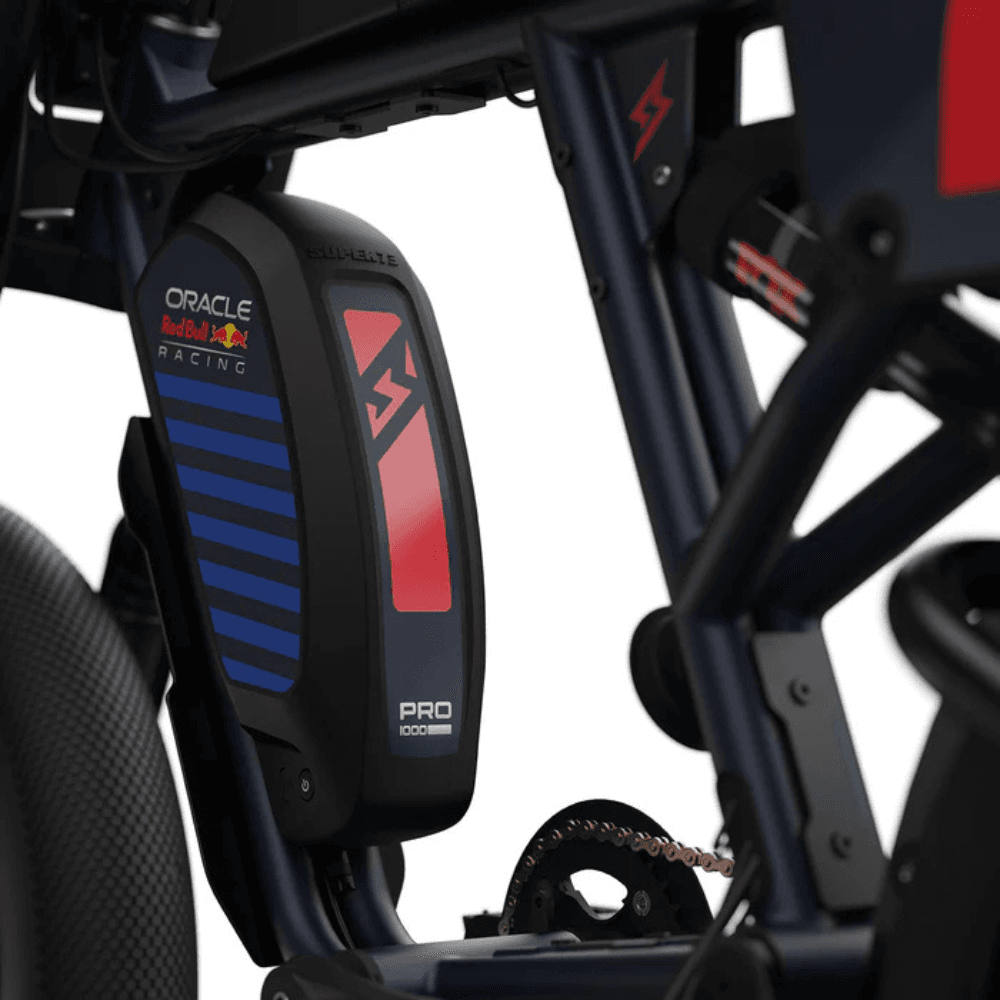SUPER73 Oracle Red Bull Racing R Adventure Series Electric Bicycle 177.8cm x 72.4cm