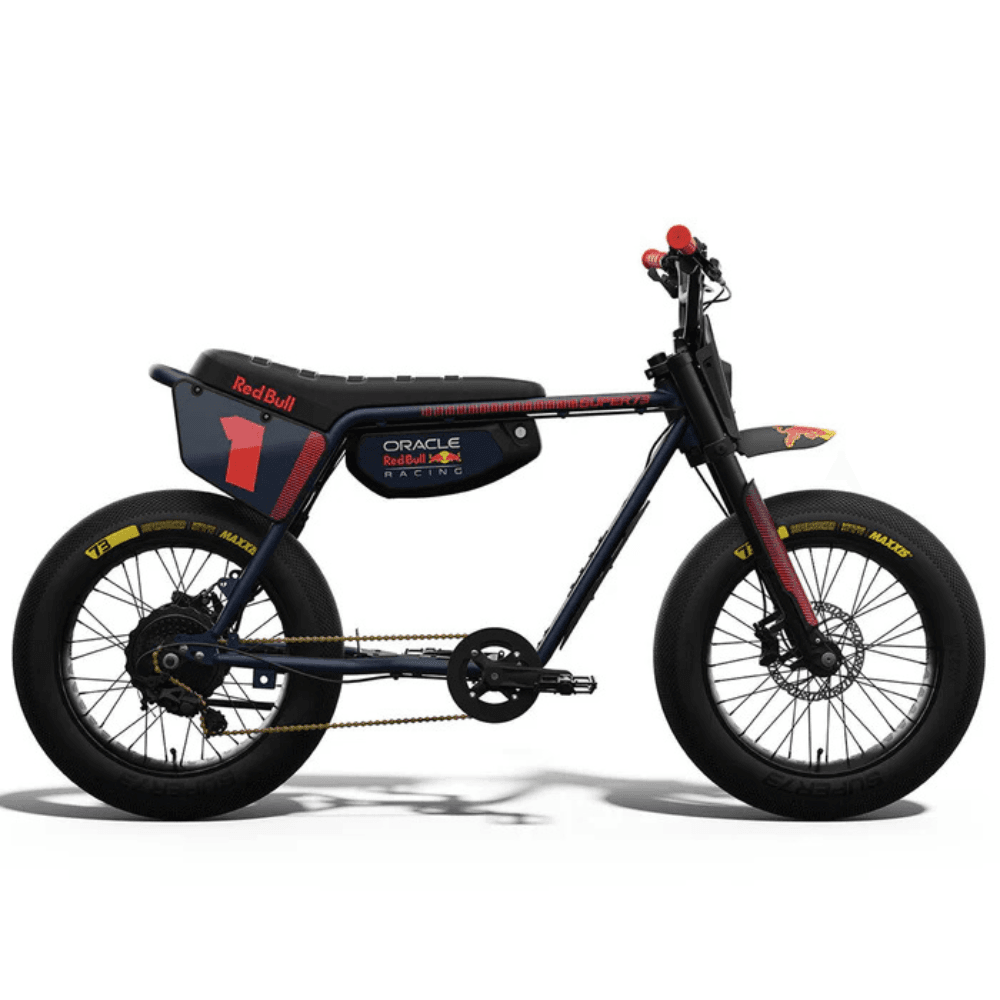 SUPER73 Oracle Red Bull Racing Z Adventure Electric Bike Blue