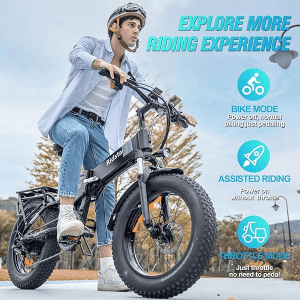 Ridstar H20Pro Folding Electric Bike 34kg
