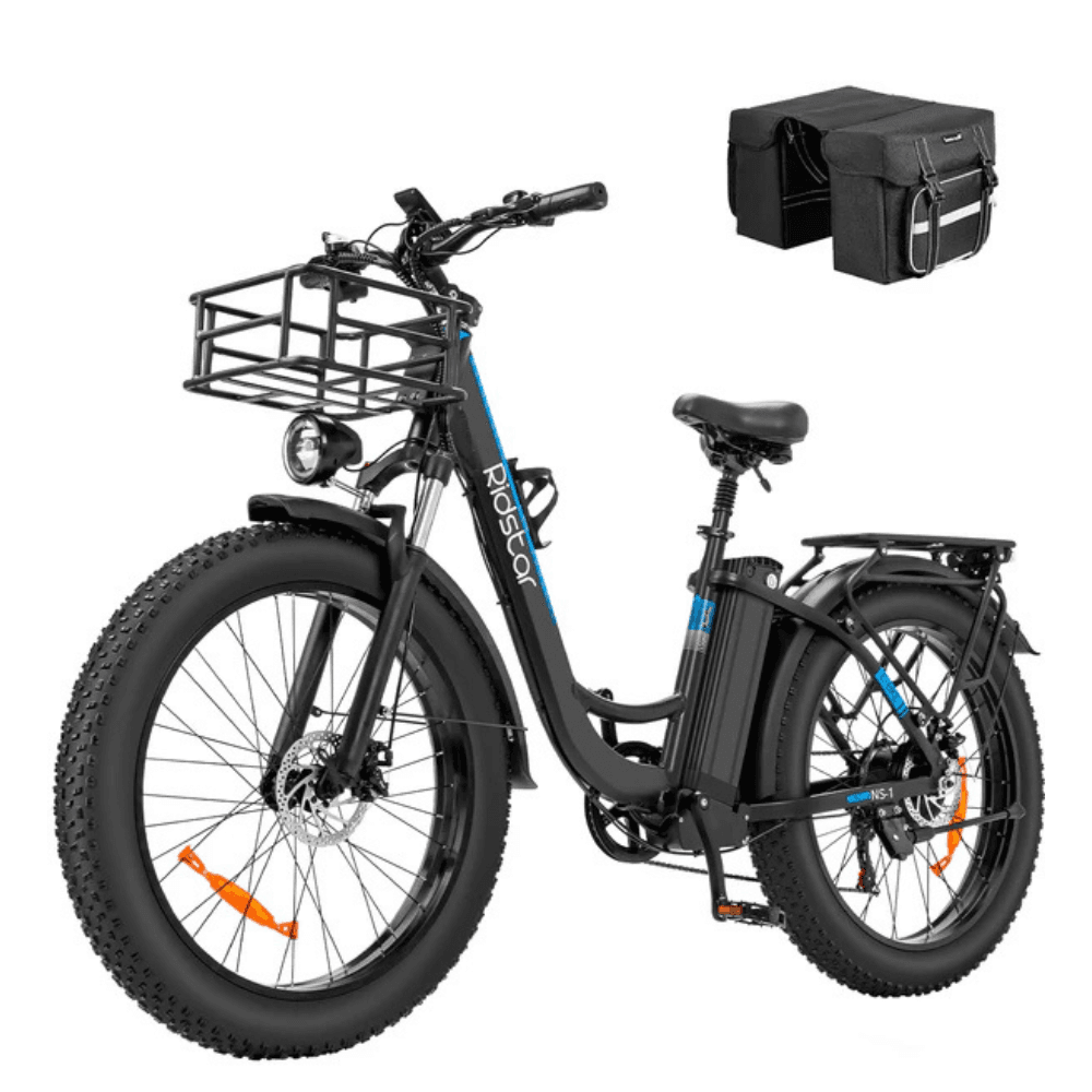 Ridstar MN26 Fat Tire Mountain Ebike 1500W