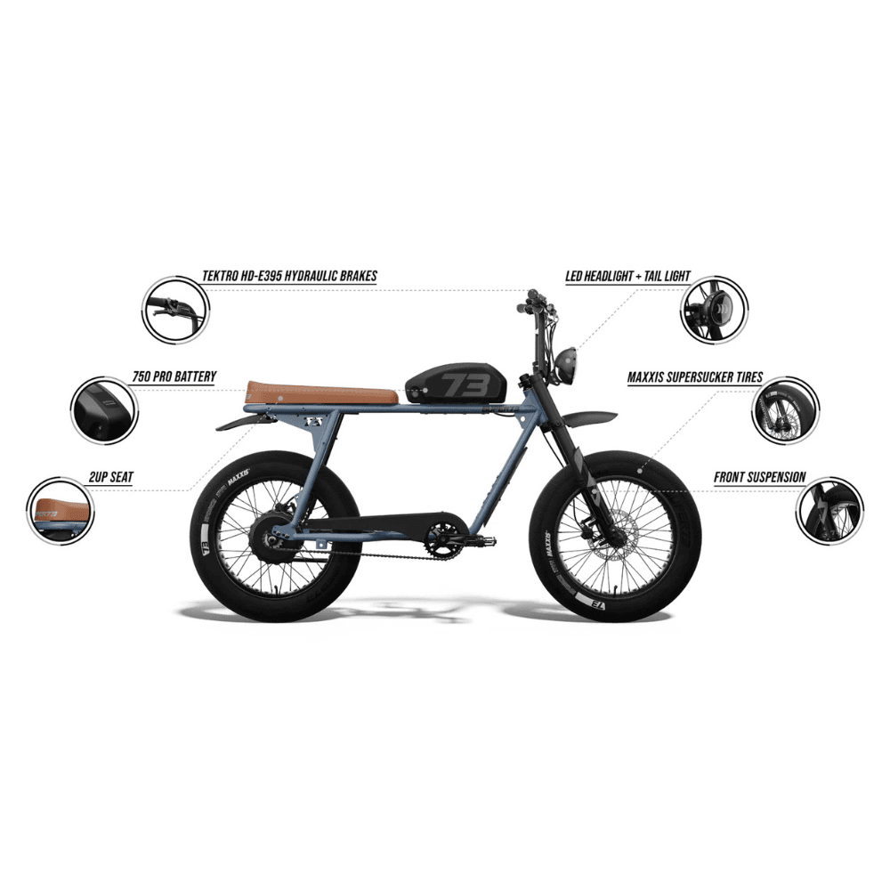 SUPER73 S2 SE Electric Bicycle 1.75m x 63.5cm