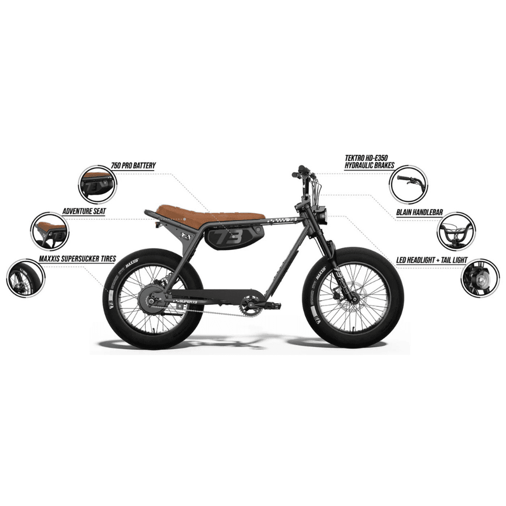 SUPER73 ZX SE Electric Commuter Bike 600W